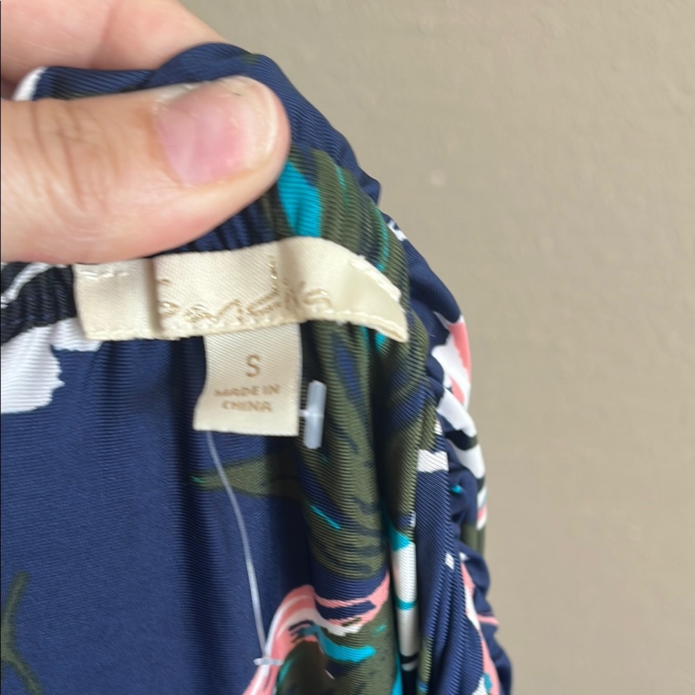 Floral Strapless Jumpsuit - Picture 8 of 8